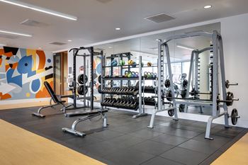 Top of the line fitness center